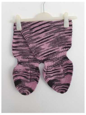 Fular de iarna pentru copii model tricotat 2