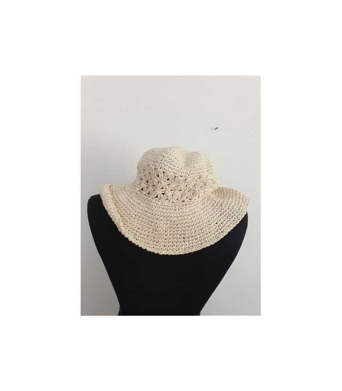 Palarie dama de soare crosetata MARKS&SPENCER