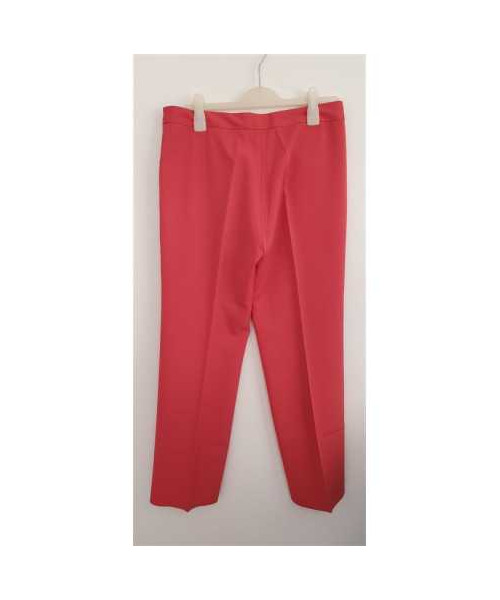 Pantaloni dama cu dunga si nasture in talie Ma dame