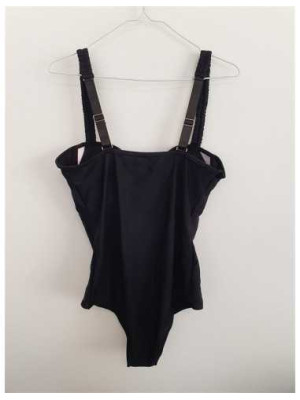 Costum de baie intreg cu bretele reglabile model Uni 2