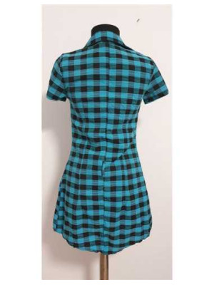 Camasa in carouri cu maneca scurta ETTI 2