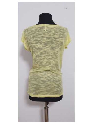 Tricou dama cu imprimeu colorat pe piept 2