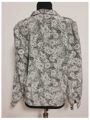 Camasa dama deosebita cu print floral 2