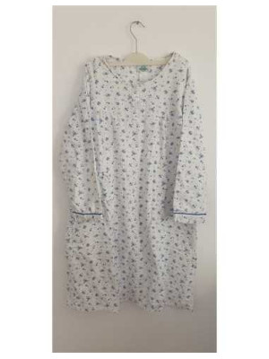 Camasa de noapte dama cu imprimeu floricele