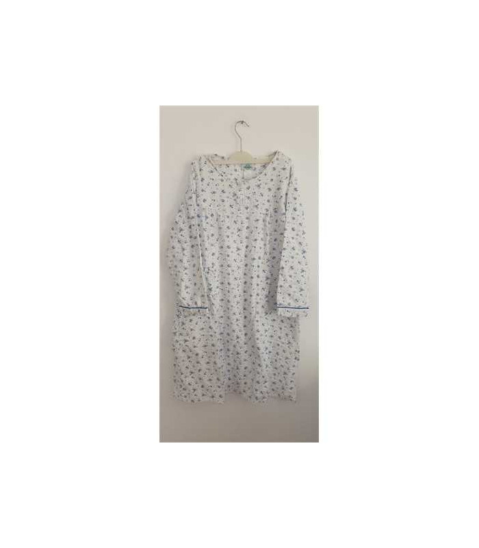 Camasa de noapte dama cu imprimeu floricele