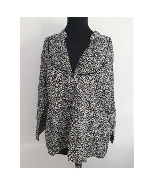 Camasa dama cu motive florale multicolore COLLECTION DEBENHAMS