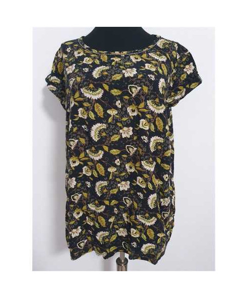 Tricou dama cu print floral multicolor TOM TAILOR