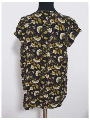 Tricou dama cu print floral multicolor TOM TAILOR 2