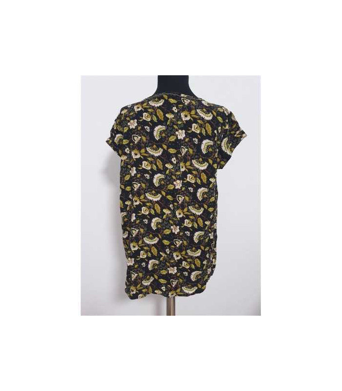 Tricou dama cu print floral multicolor TOM TAILOR