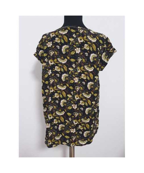 Tricou dama cu print floral multicolor TOM TAILOR