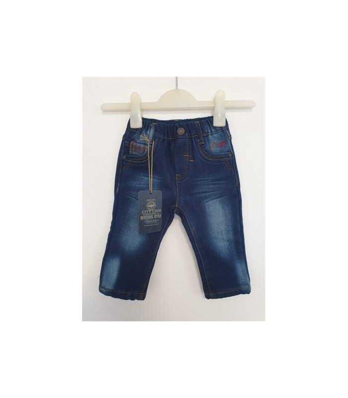 Pantaloni de blugi captusiti pentru copii City Cool