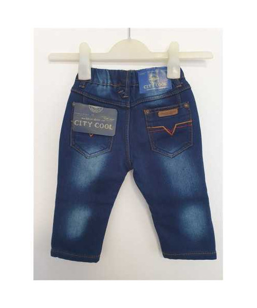 Pantaloni de blugi captusiti pentru copii City Cool