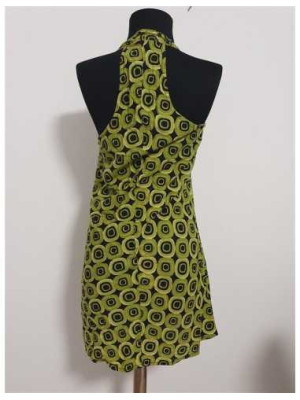 Rochita de vara fara maneci cu imprimeu colorat XANDRI 2