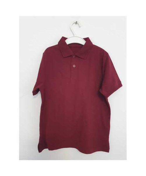 Tricou pentru baieti cu guler M&S