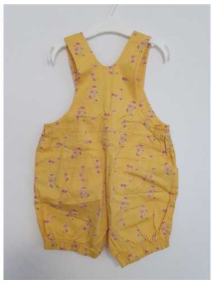 Salopeta pentru copii cu flori multicolore BABY CLUB 2