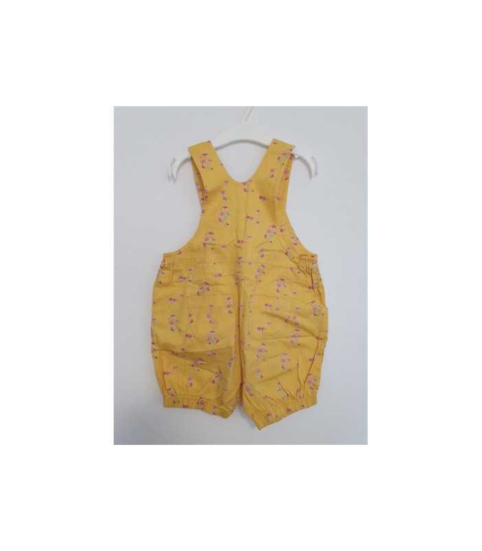 Salopeta pentru copii cu flori multicolore BABY CLUB