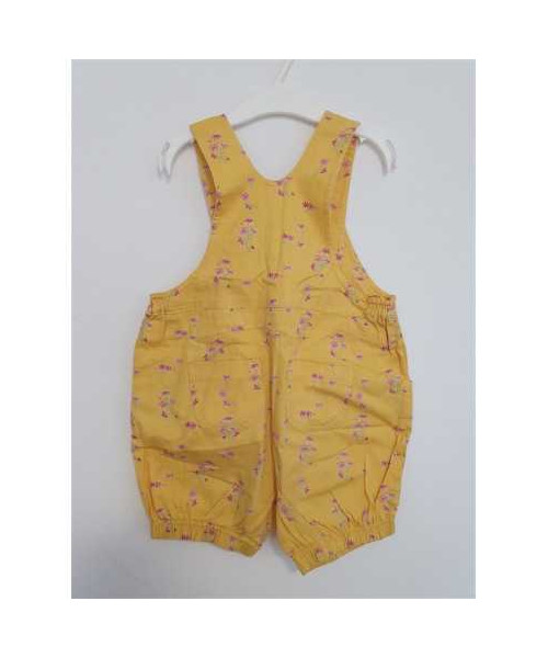 Salopeta pentru copii cu flori multicolore BABY CLUB