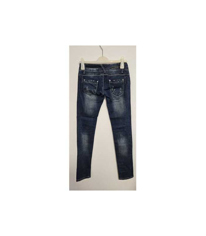 Pantaloni de blugi model rupt CUDI