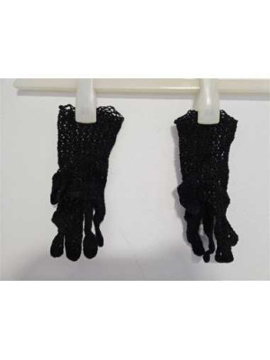 Manusi dama crosetate model cu gaurele