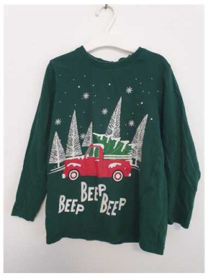 Bluzita copii cu imprimeu de iarna Little Kids