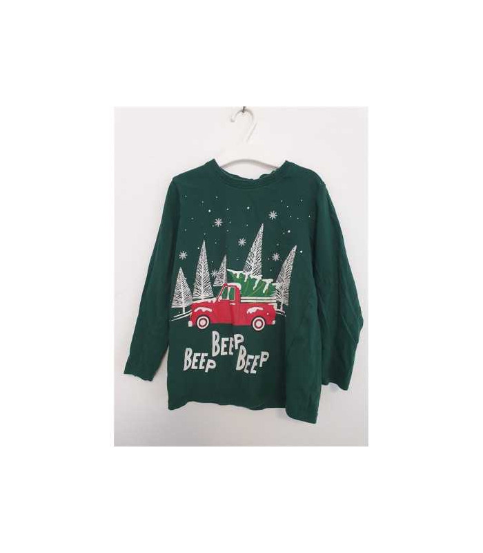 Bluzita copii cu imprimeu de iarna Little Kids