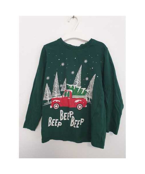 Bluzita copii cu imprimeu de iarna Little Kids