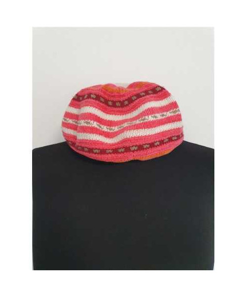 Caciulita tricotata pentru fetite tip basc