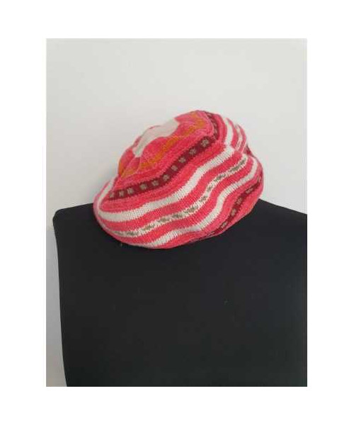 Caciulita tricotata pentru fetite tip basc