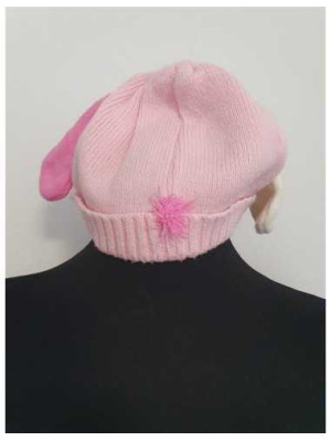 Caciulita crosetata pentru fetite model purcelus 2