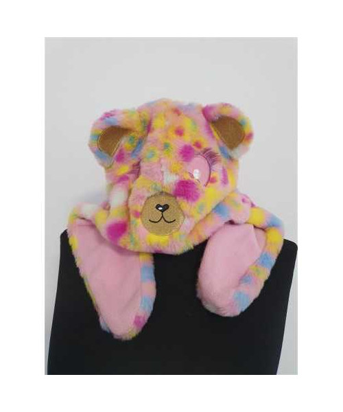 Caciulita multicolora cu urechi model ursulet Wedze
