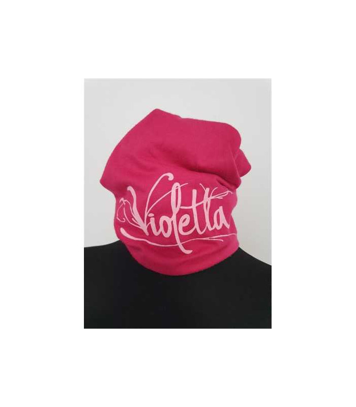 Caciula pentru fete cu logo Violetta