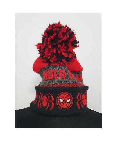 Caciula cu imprimeu Spider Man si ciucure Marvel