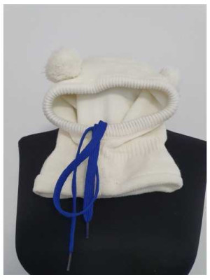 Caciulita captusita cu ciucuri tip cagula Baby Cool C&A 2