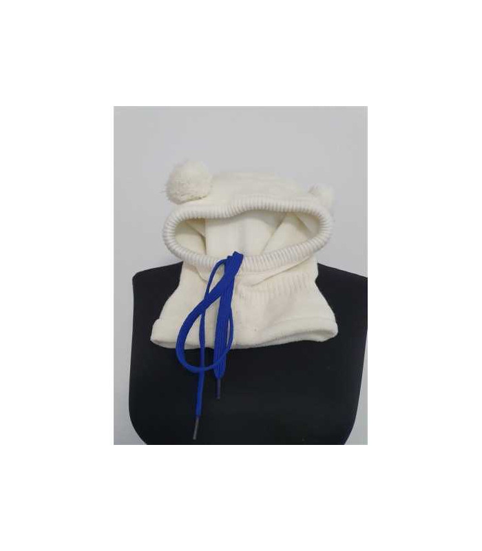 Caciulita captusita cu ciucuri tip cagula Baby Cool C&A