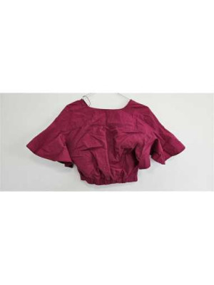 Top dama cu maneca tip clopot ZARA BASIC 2