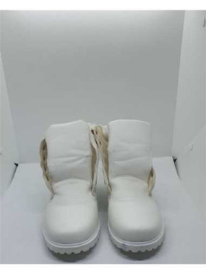 Bocanci dama culoare alb marime 40