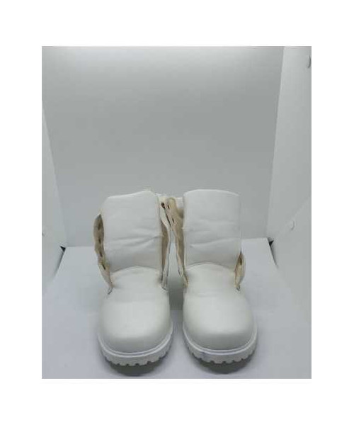 Bocanci dama culoare alb marime 40