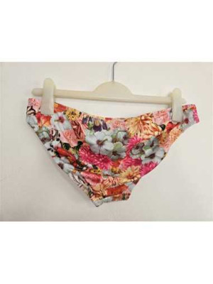Slip dama cu motive florale multicolore Asos Swim 2