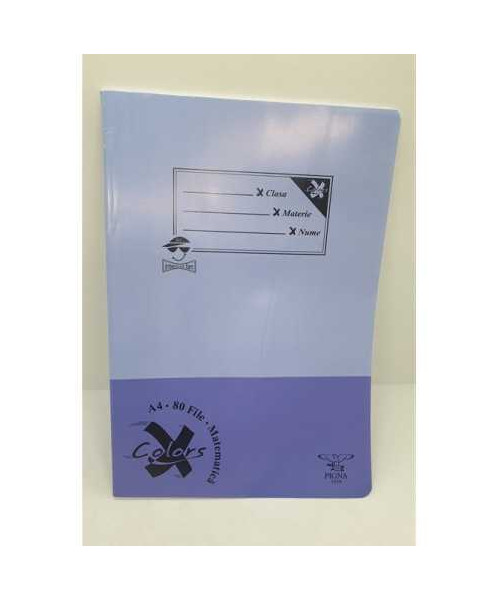 Caiet studentesc A4 80 file matematica Pigna
