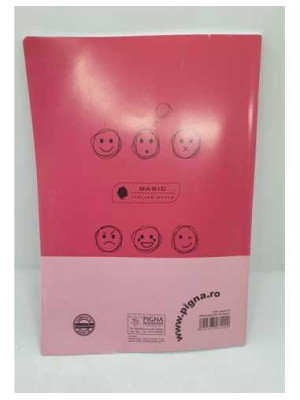 Caiet studentesc A4 80 file matematica Pigna model emoji 2