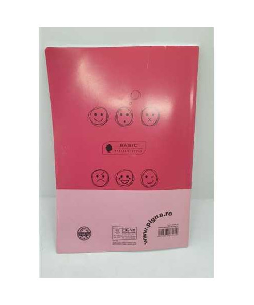 Caiet studentesc A4 80 file matematica Pigna model emoji