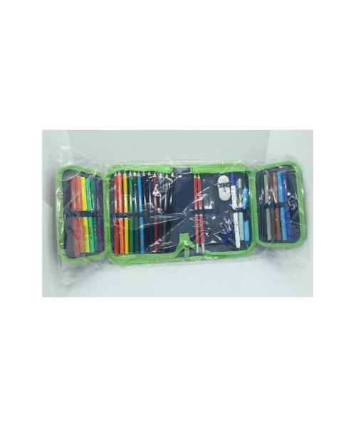 Penar echipat cu doua extensii 34 piese Herlitz model broscuta