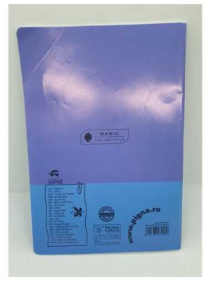Caiet studentesc A4 80 file matematica Pigna coperta mov 2