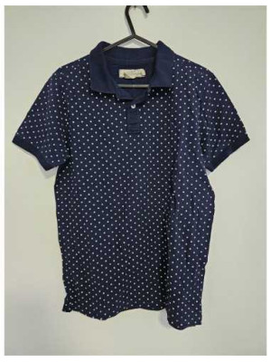 Tricou cu buline albe pentru baieti LOGG