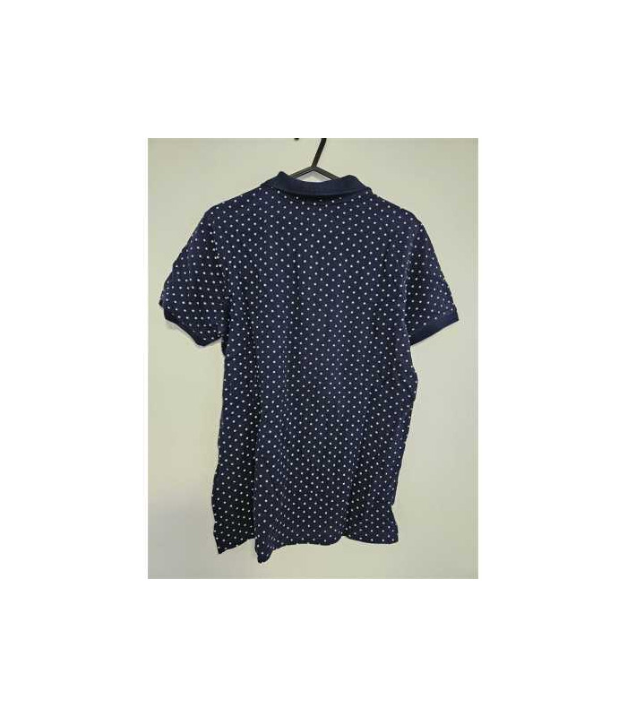 Tricou cu buline albe pentru baieti LOGG