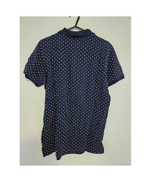 Tricou cu buline albe pentru baieti LOGG