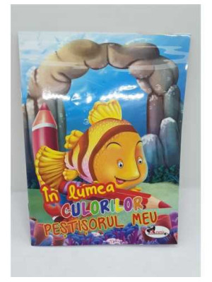 Carte de colorat Pestisorul meu