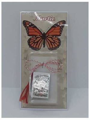 Martisor cu mesaj Pentru cea mai buna sotie