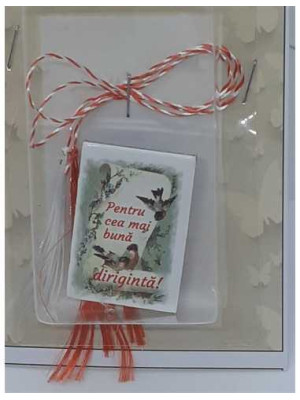 Martisor cu mesaj Pentru cea mai buna diriginta 2