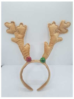 Bentita pentru serbare cu cornite de ren